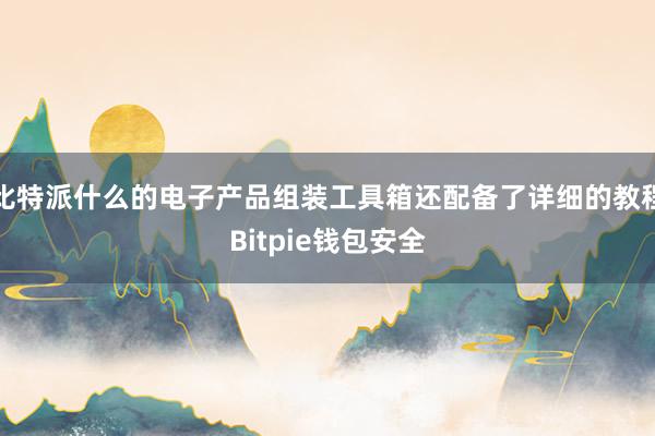 比特派什么的电子产品组装工具箱还配备了详细的教程Bitpie钱包安全