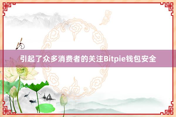 引起了众多消费者的关注Bitpie钱包安全