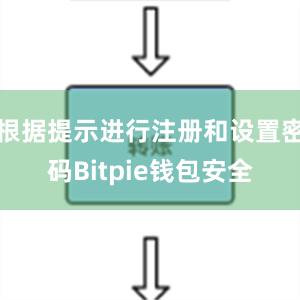 根据提示进行注册和设置密码Bitpie钱包安全